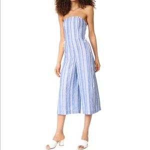 Club Monaco Allentin blue and white Jumpsuit